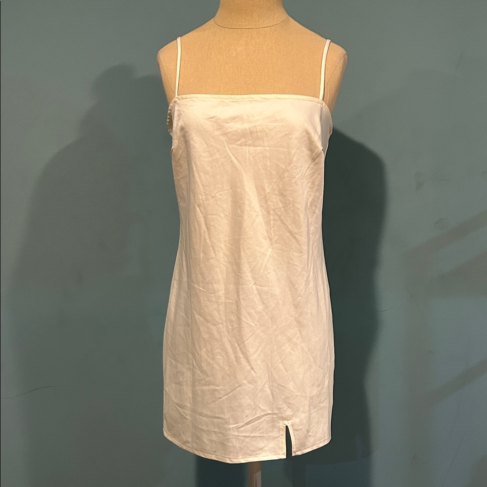 NEW Princess Polly Marseille Mini Dress size 4 Champagne Bridal Bachelorette